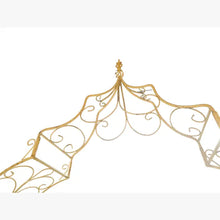 Solid Iron Rustic Elegant Full Gothic Arbor Outside