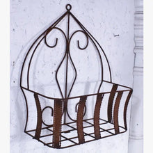 Wrought Iron Metal Planter Basket