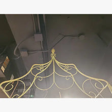 Solid Iron Rustic Elegant Full Gothic Arbor Outside