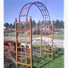 Iron Arbor Simple Lattice Style No Bolts Tube Arch