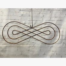 Hanging Metal Figure 8 Infinity Loop Decoration