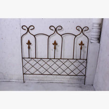 Vintage Style Fence X's & 3 Finial Fence Outdoor Edging