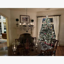 Wrought Iron Elegant Candelabra with Ball Bottom