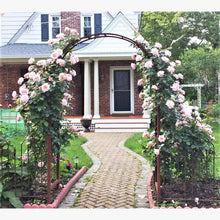 Iron Arbor Simple Lattice Style No Bolts Tube Arch