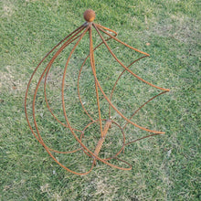 Twist Topiary with Cast Ball On Top