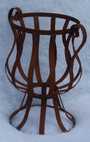 SM STRAP URN WITH STRAP HANDLES
