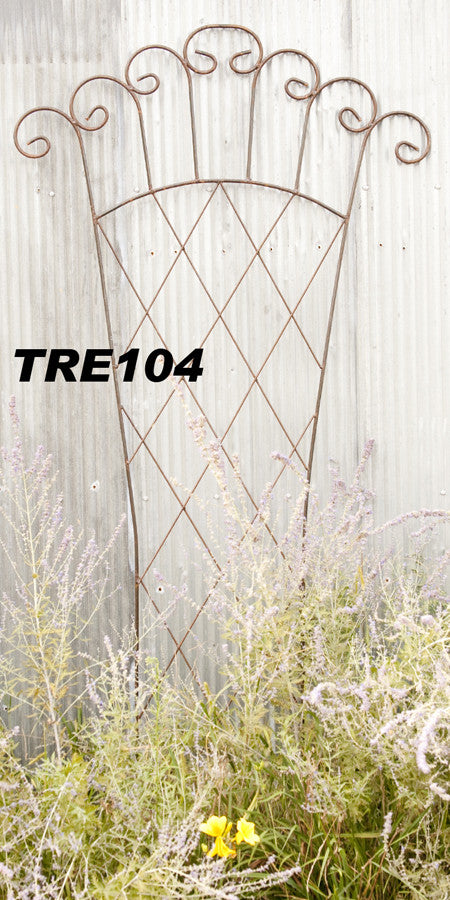 8 SPIN TRELLIS WITH X'S