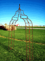 FULL GOTHIC ARBOR
Measures 114" tall by 60" wide by 16" deep