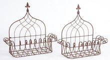 Set of 2 Criss Cross Wall Baskets
25"H x 245"L x 13"Front to Back
Inside Measurements 205"L x 7" Planting Depth
24"H x 24"L x 115"Front to Back
Inside Measurements 18"w x 7" Planting Depth