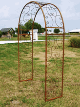 Shell Flower Arbor
Measures 90" tall by 57" wide and is 195" front to back
