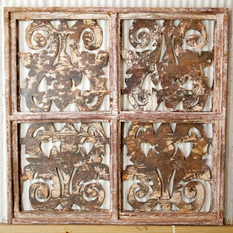 Wooden Window 4 Square