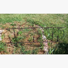 Wrought Iron Widows Walk Fence Elegant Edging Border