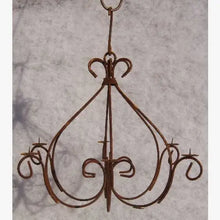 Iron Lola Chandelier Non Electric Candle Holder