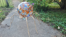 Large Gazing Ball with Large Spider Stand