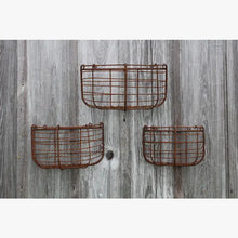 Half-Wall Victorian Baskets Set of 3