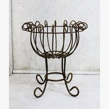Wrought Iron 17.5" Short Plant Stand Flower Container