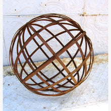 12" Solid Steel Strap Ball Sphere
