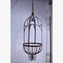 Solid Steel Victorian Hanging Basket