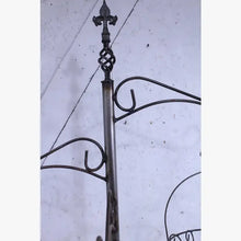 Wrought Iron Tree with 3 Basket Decorative Stand