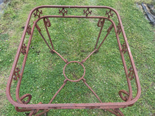 Heavy Solid Iron Square Table