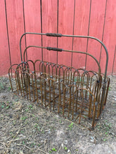 Wrought Iron Rectangle Basket with Handle Planter Basket