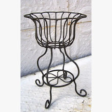 Sally Daisy Wrought Iron Graduated Sizes Planters Set of 3