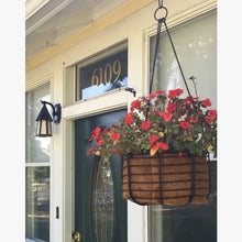 Wrought Iron Victorian Hanging Baskets with Hangers Set of 3