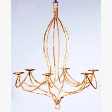 Wrought Iron Octopus Chandelier with S Hook