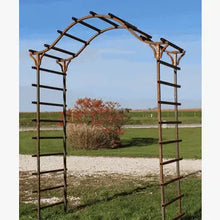 Bowed Top Tunnel Arch with 9 Cross Bars & Bars on the Sides