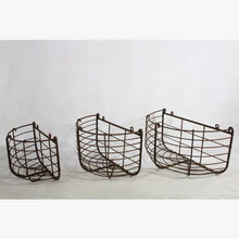 Half-Wall Victorian Baskets Set of 3