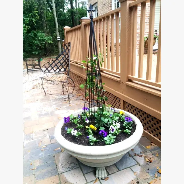 Triangle Topiaries Set of 3 – Garden Iron and More
