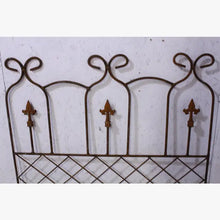 Vintage Style Fence X's & 3 Finial Fence Outdoor Edging