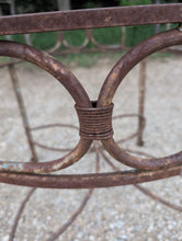 36inch Round Heavy Iron Table