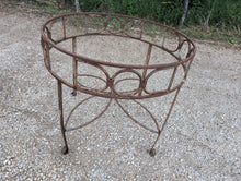 36inch Round Heavy Iron Table