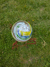 Simple Hand Forged 10inch Gazing Ball with Stand