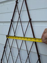 Wrought Iron Triangular Plant Support Panel 70inches tall