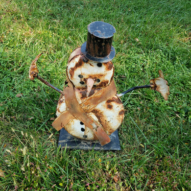 Rustic Snowman