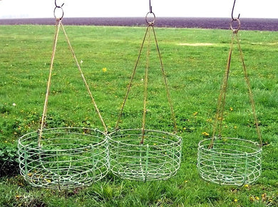 Set of 3 Victorian Round Baskets