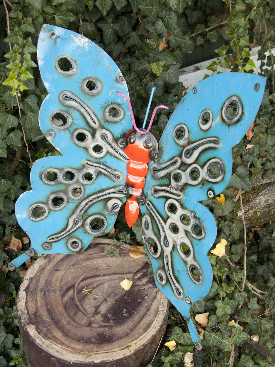 Light Blue Sm Size Butterfly