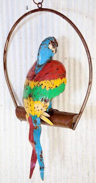 Hanging Colorful Parrot