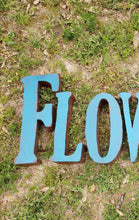 3D Flowers Sign