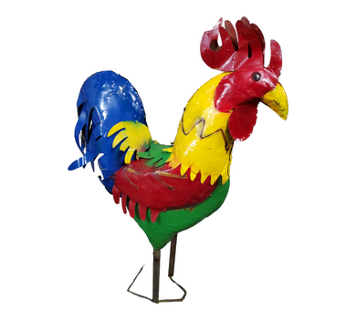 Metal Yard Art Rooster