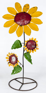 Re-Used Metal Flower
44
