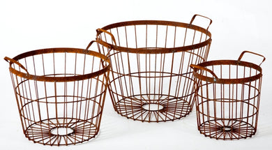 Set of 3 Gathering Baskets
Sm 9 12 x 9