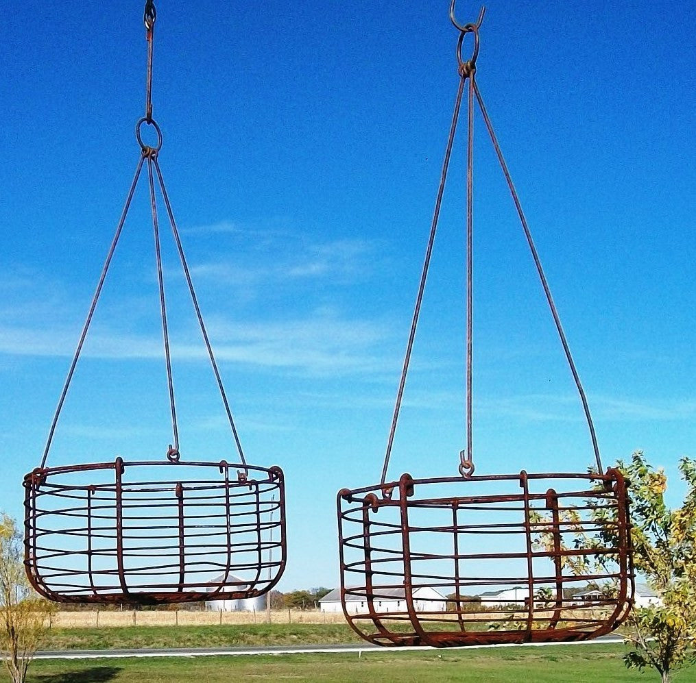 Set of 3 Victorian Hanging Baskets