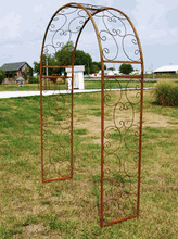Shell Flower Arbor
Measures 90" tall by 57" wide and is 195" front to back