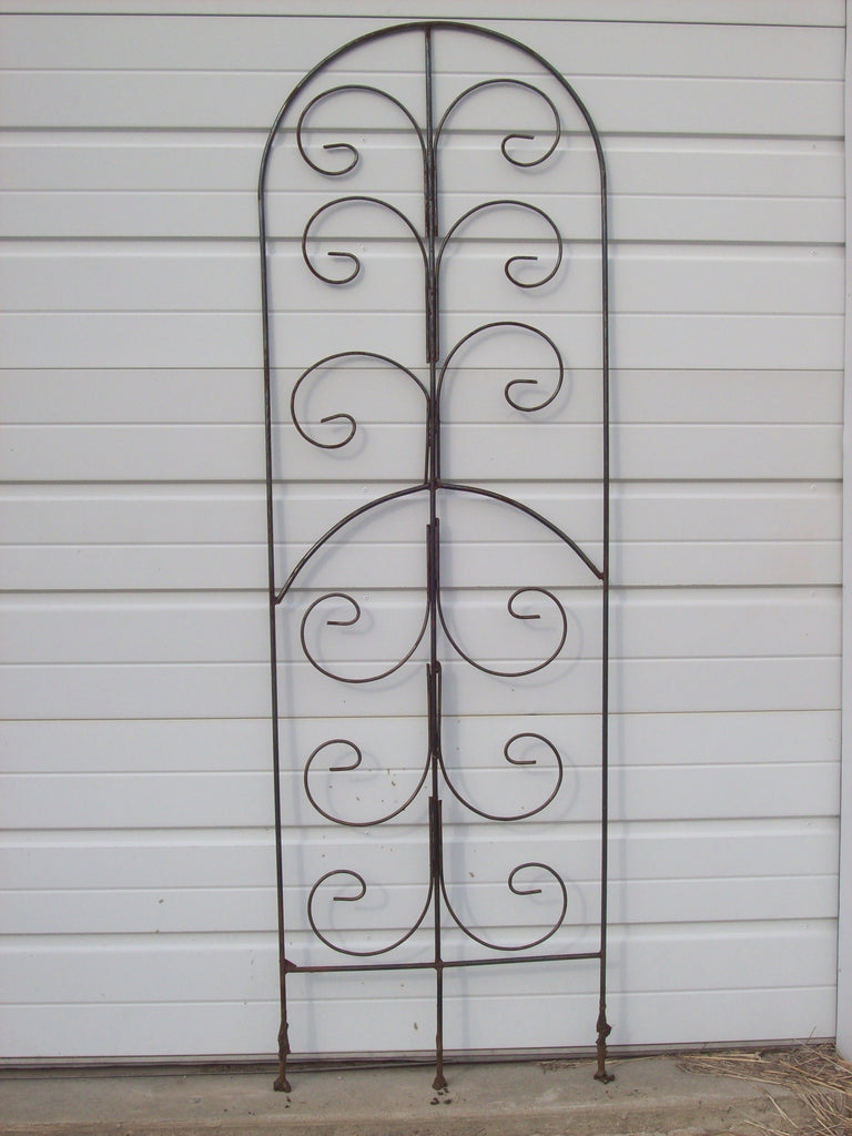 Iron Swirl Trellis – Garden Iron and More