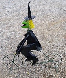 Witch on Bike