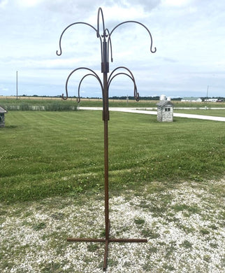 Deluxe 8 Hanging Basket Stand